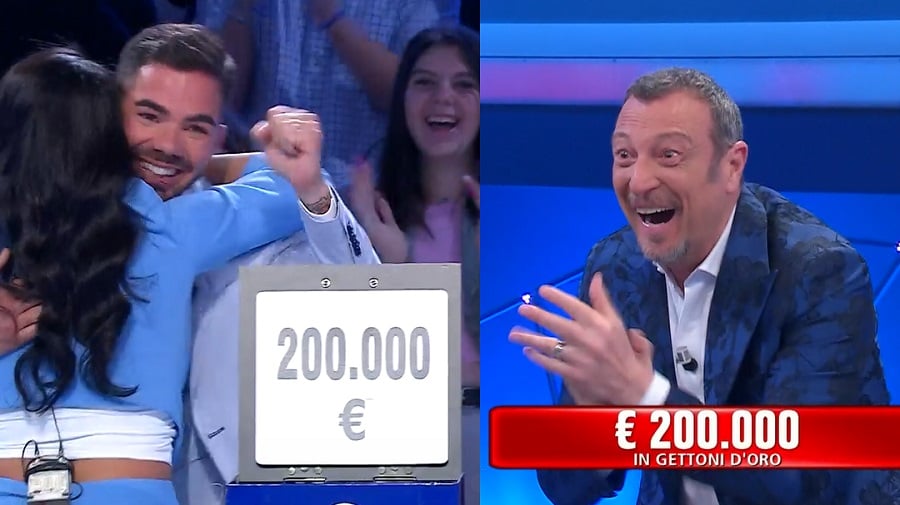 Affari Tuoi, colpo grosso di Giorgio della Liguria: ha vinto 200mila euro!