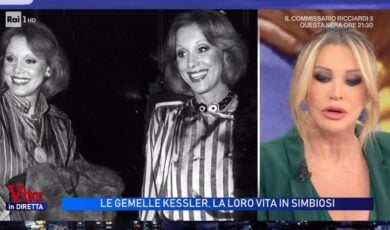 La vita in diretta, Paola Ferrari sulle Gemelle Kessler: “In loro ho sempre visto poca felicità e solitudine”